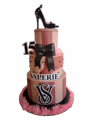 FONDANT CAKE 75 PORCIONES