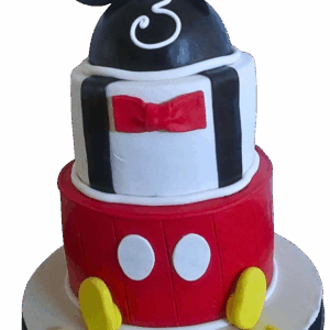 FONDANT CAKE 50 PORCIONES