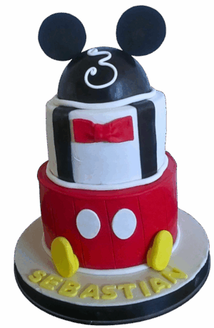 FONDANT CAKE 30 PORCIONES