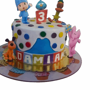 FONDANT CAKE 20-25 PORCIONES