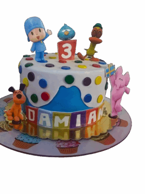FONDANT CAKE 20-25 PORCIONES