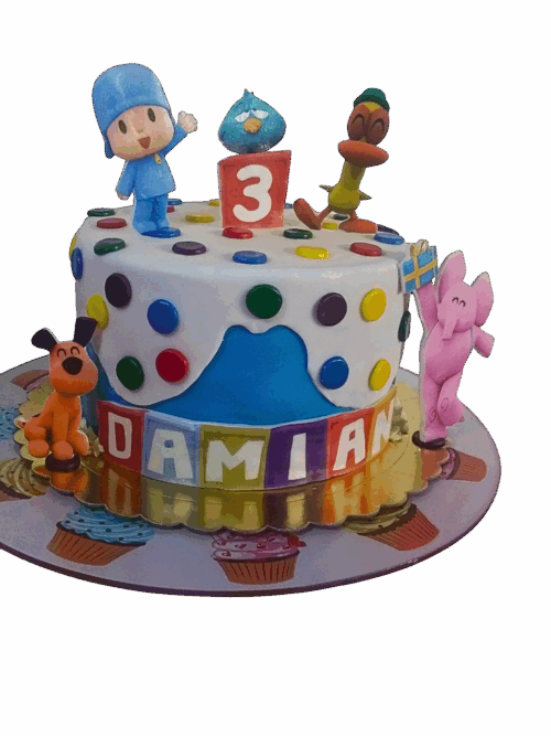 FONDANT CAKE 20-25 PORCIONES