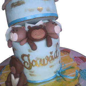 FONDANT cake pequeña